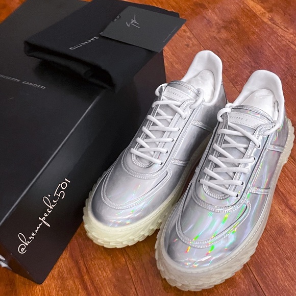 giuseppe zanotti NIB shimmering lowtops for men - Picture 6 of 16